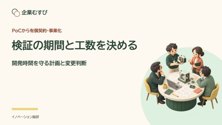 検証の期間と工数を決める：開発時間を守る計画と変更判断